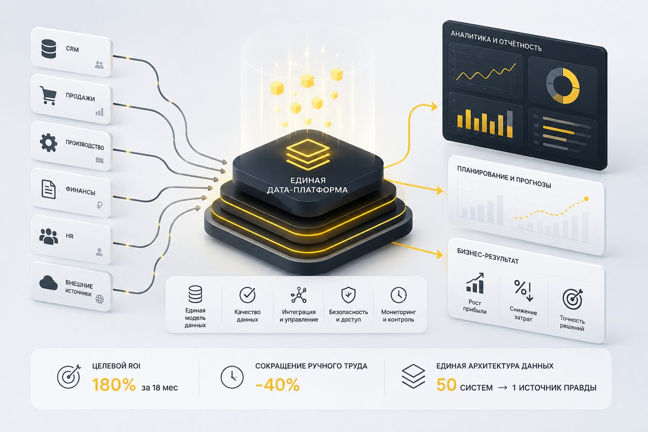 Дата-платформа и интеграция данных